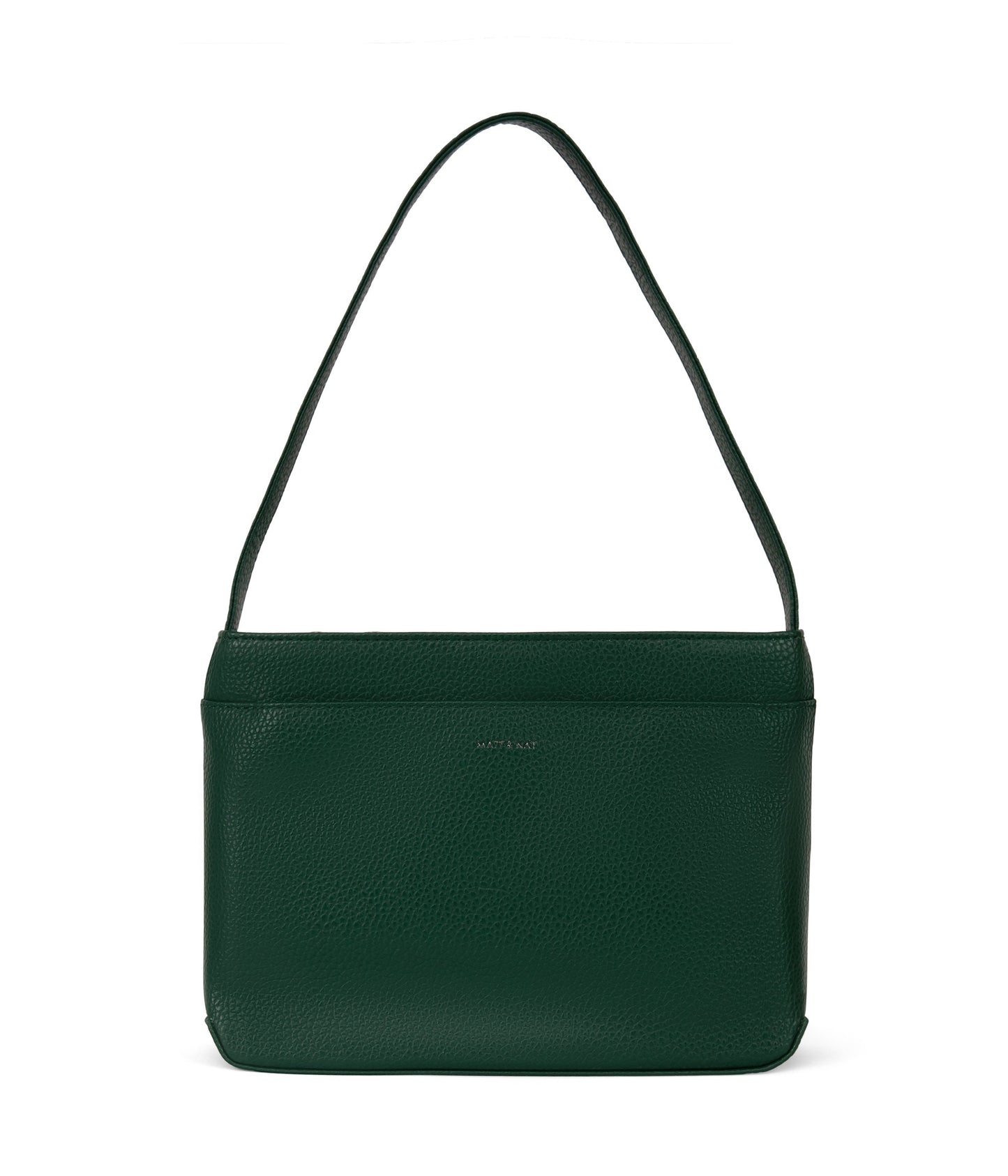 LUISA Vegan Shoulder Bag - Purity | Color: Green - variant::empress