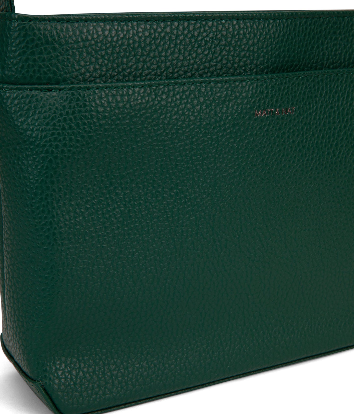 LUISA Vegan Shoulder Bag - Purity | Color: Green - variant::empress