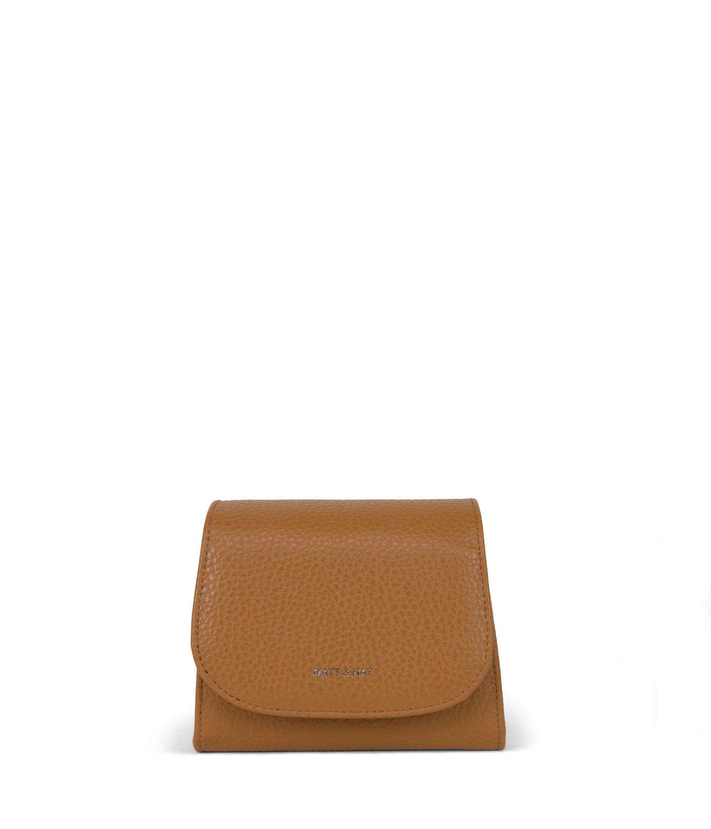 NANO Vegan Wallet – Purity | Color: Tan, Brown - variant::amber