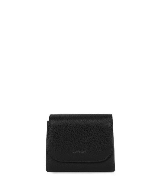 NANO Vegan Wallet – Purity | Color: Black - variant::black