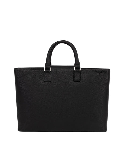 SEVYN Vegan Satchel - Purity | Color: Black - variant::black