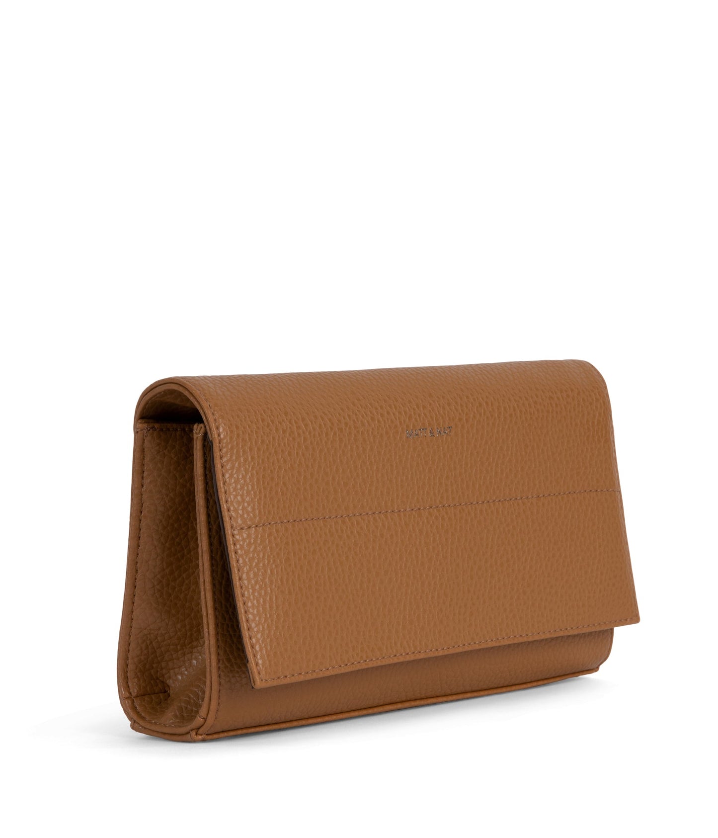 EMI Vegan Crossbody Bag - Purity | Color: Tan, Brown - variant::amber