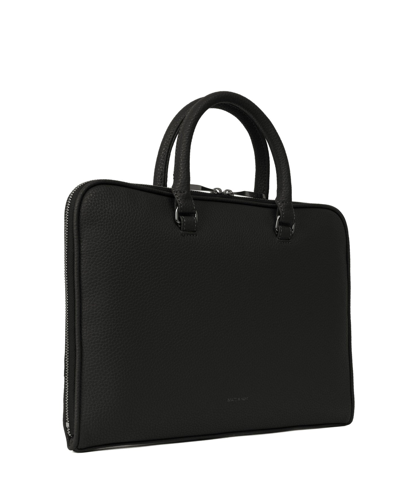 HOLDER Slim Vegan Briefcase - Purity | Color: Black - variant::black