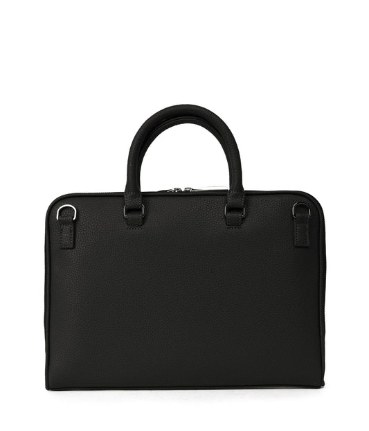 HOLDER Slim Vegan Briefcase - Purity | Color: Black - variant::black