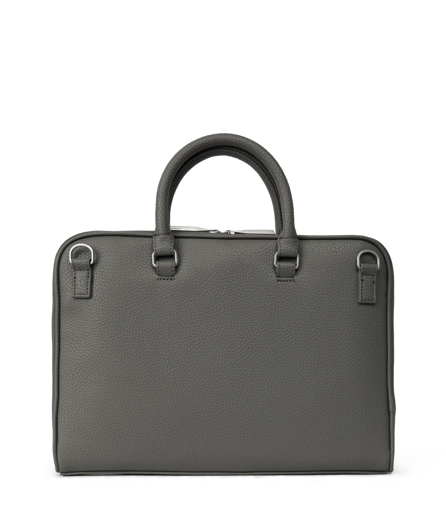 HOLDER Slim Vegan Briefcase - Purity | Color: Grey - variant::shade