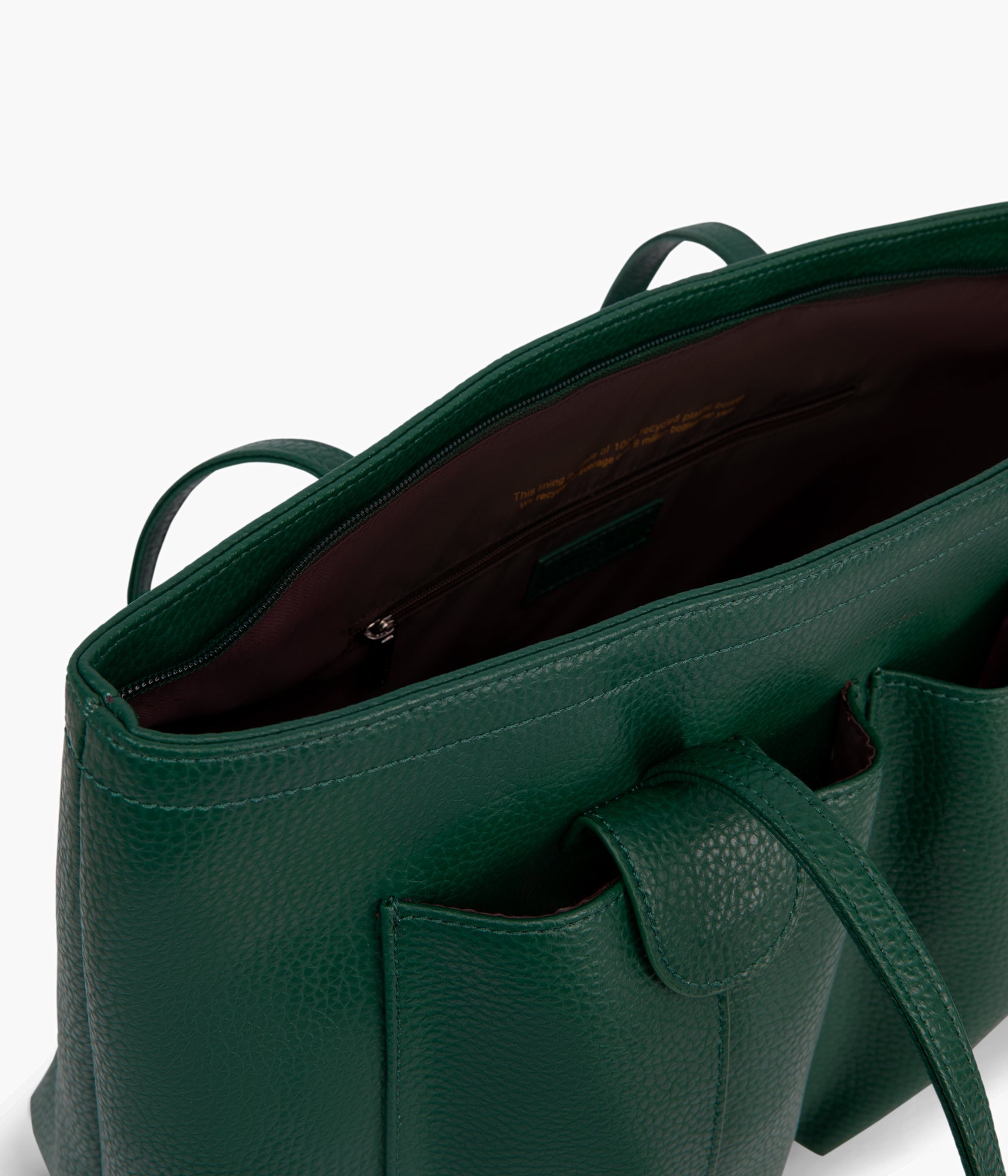 JOS Vegan Tote Bag - Purity | Color: Green - variant::empress