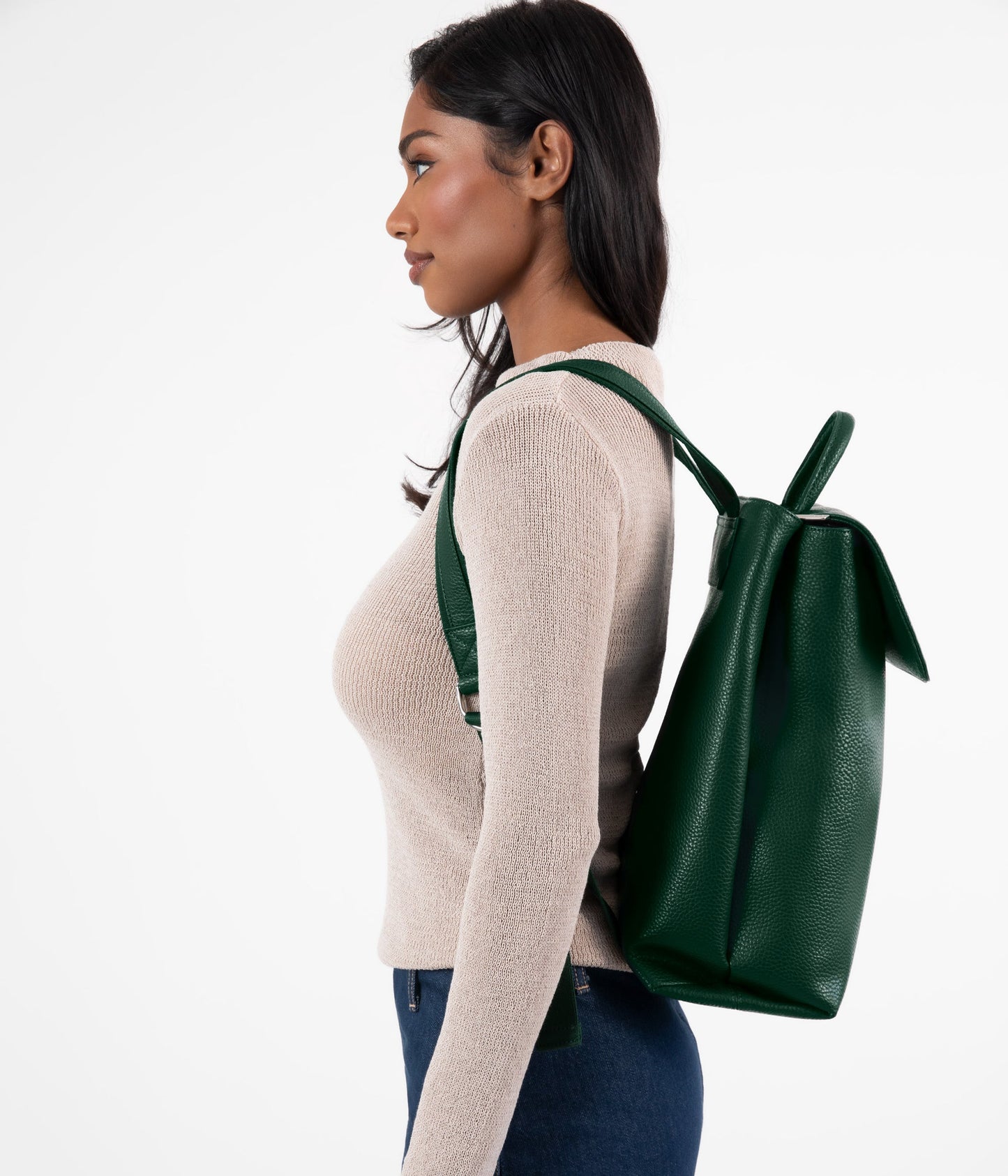 SEVAN Vegan Backpack - Purity | Color: Green - variant::empress