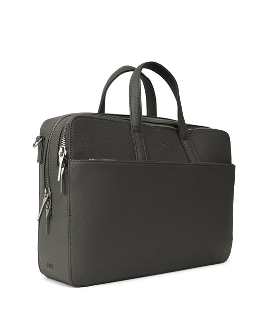 TOM Vegan Briefcase - Purity | Color: Grey - variant::shade