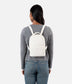 CAROSM Small Vegan Backpack - Theme | Color: Green - variant::mural