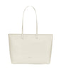 ELIZA Vegan Tote Bag - Theme | Color: White - variant::snowberry