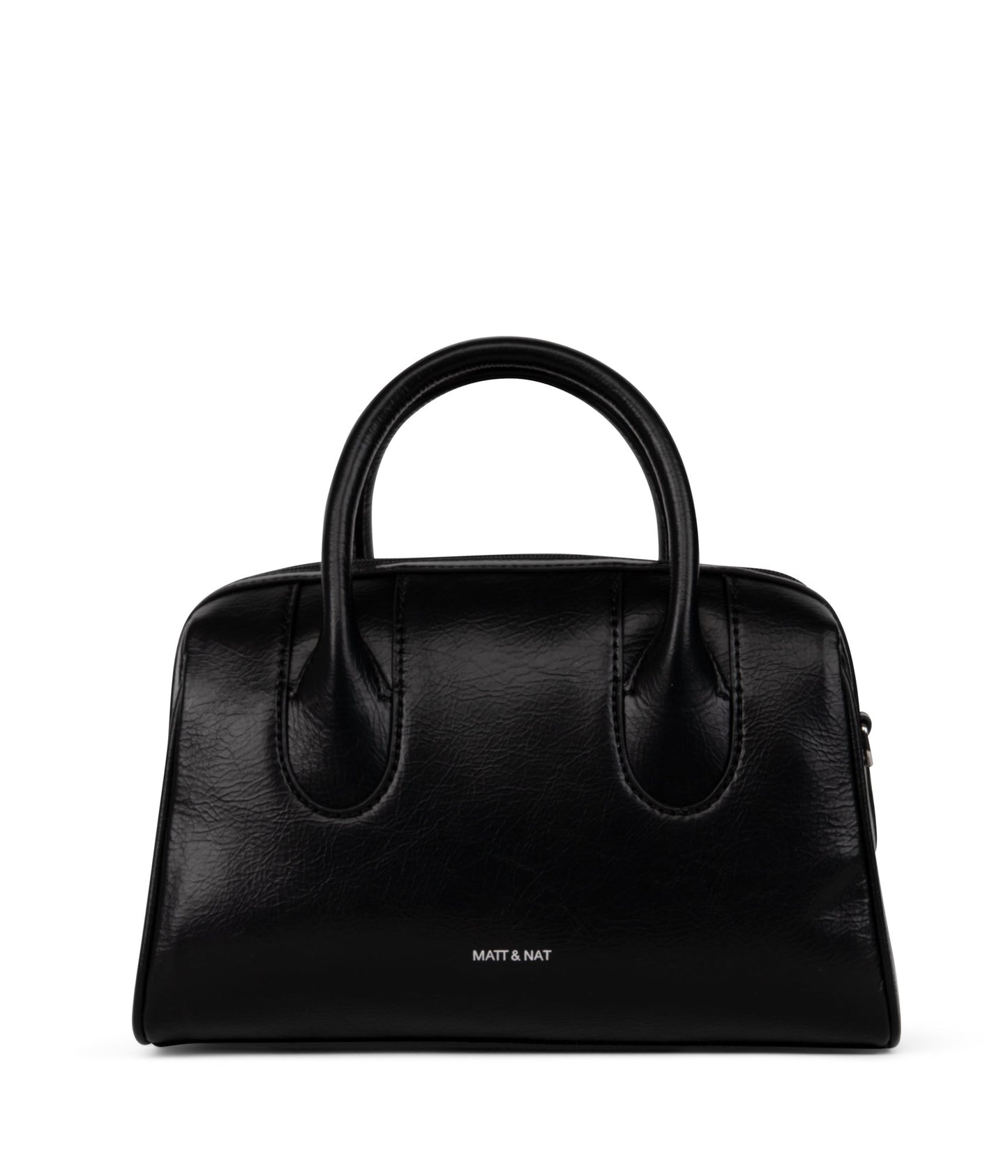 FLORIA Vegan Satchel - Theme | Color: Black - variant::black