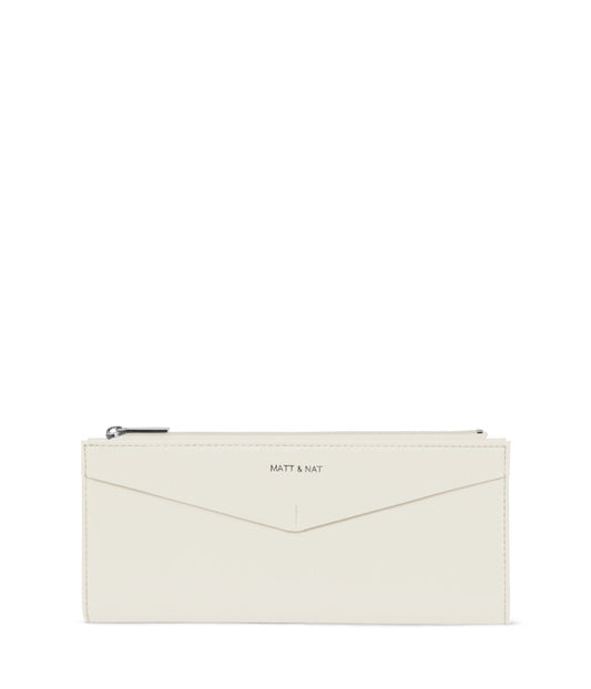 ROME Vegan Wallet - Theme | Color: White - variant::snowberry