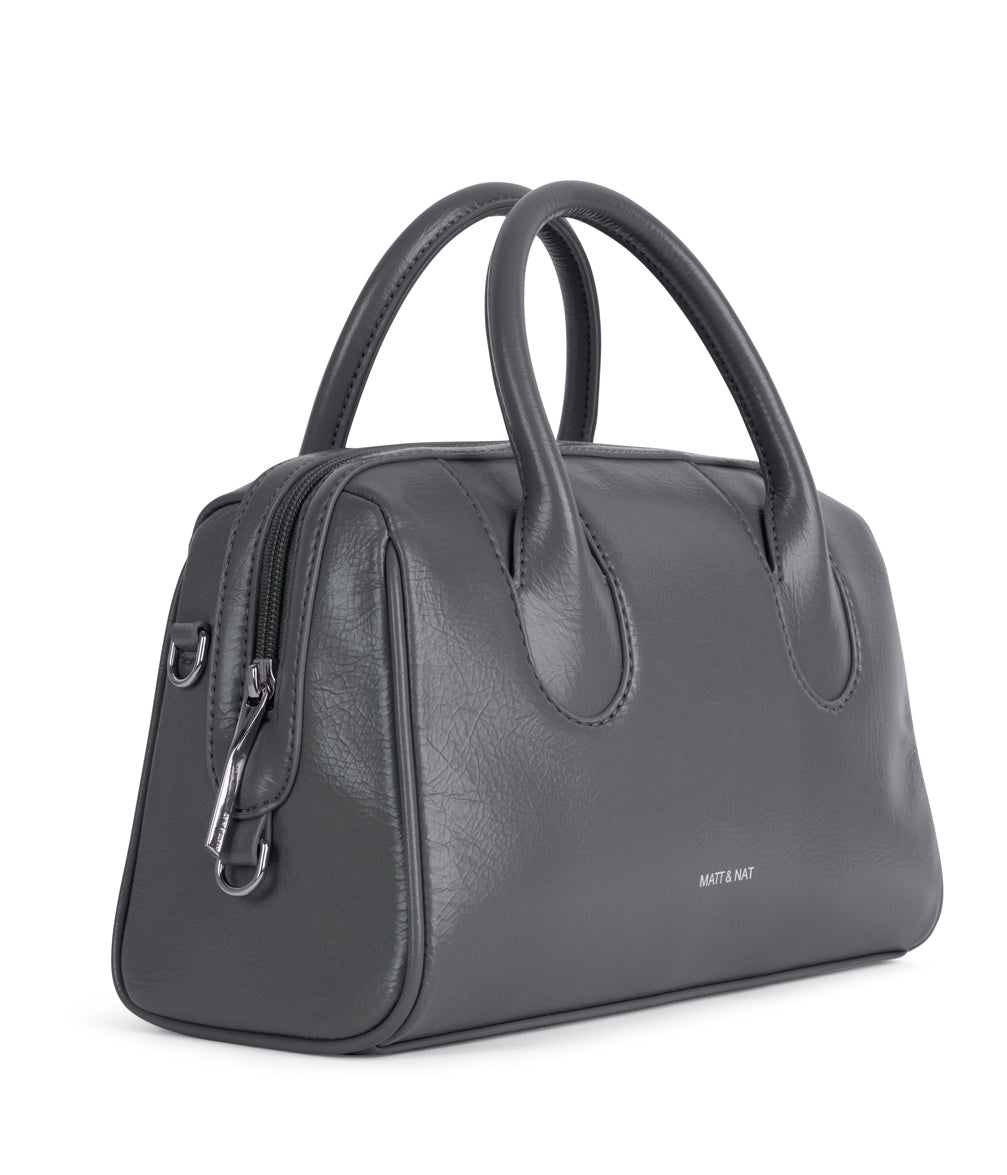 FLORIA Vegan Satchel - Theme | Color: Grey - variant::tint