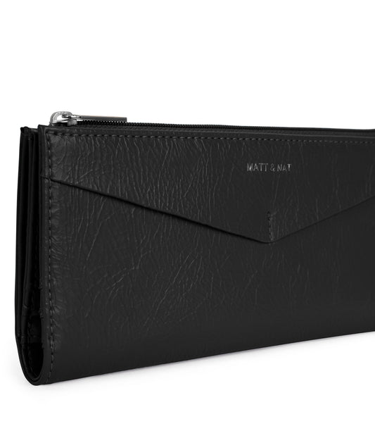 ROME Vegan Wallet - Theme | Color: Black - variant::black