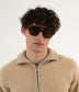 CHOI-2 Recycled Aviator Sunglasses | Color: Brown - variant::brown