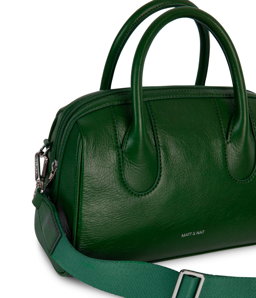 FLORIA Vegan Satchel - Theme | Color: Green - variant::mural