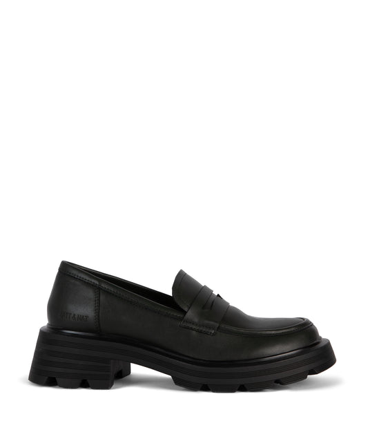 Dido Women's Vegan Loafers | Color: Black - variant::black
