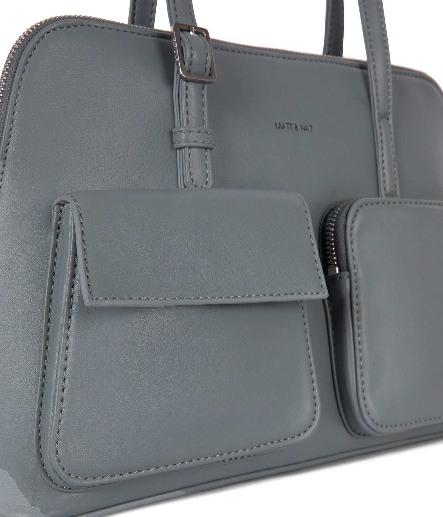 Imena Vegan Tote Bag - Forum | Color: Dolphin - variant::dolphin