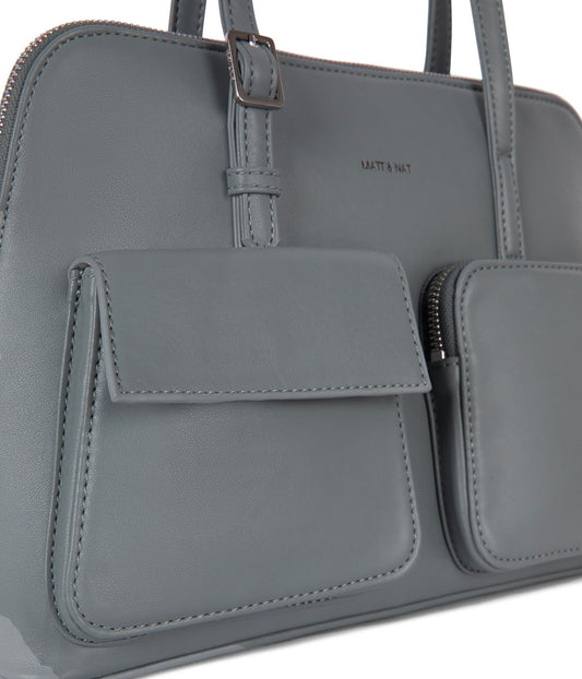 Imena Vegan Tote Bag - Forum | Color: Dolphin - variant::dolphin
