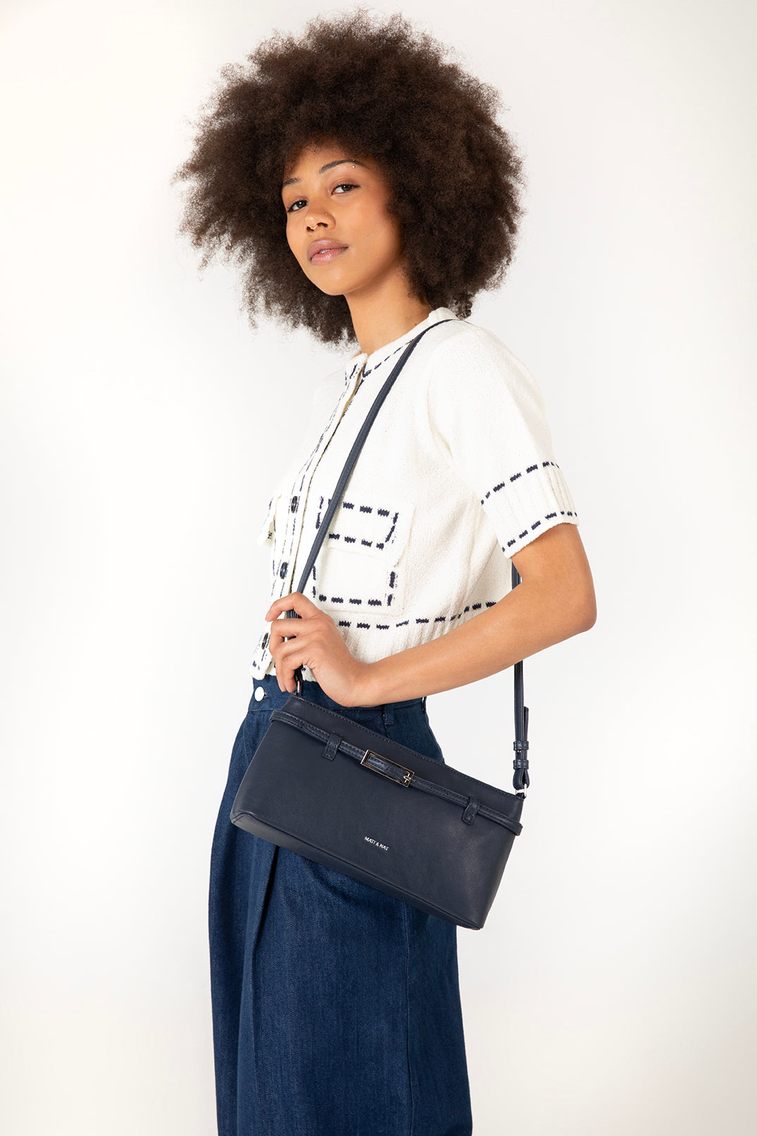 MIREILLE Vegan Clutch - Forum | Color: Cloud - variant::cloud
