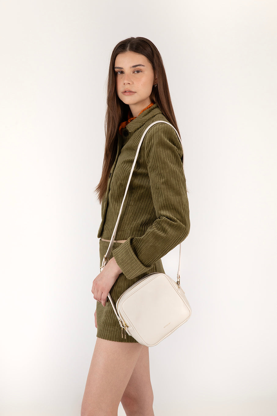 ROSE Vegan Crossbody Bag – Forum | Color: Cloud - variant::cloud