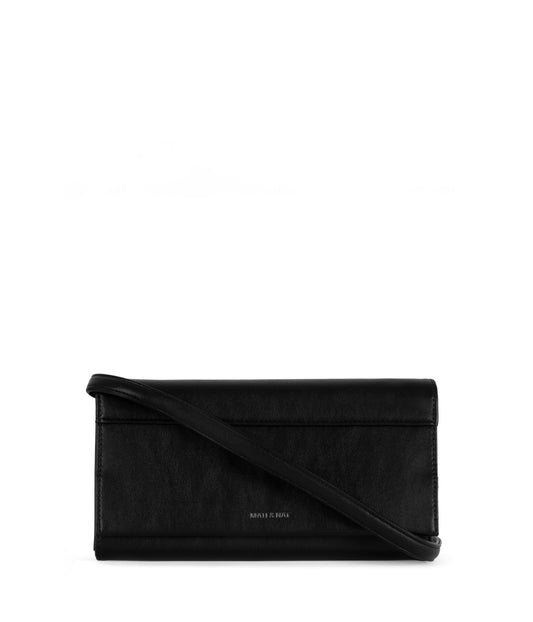 LETTE Vegan Wallet Crossbody Bag - Forum | Color: Black - variant::black