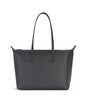 ABBI Vegan Tote Bag - Grain | Color: Coal - variant::coal