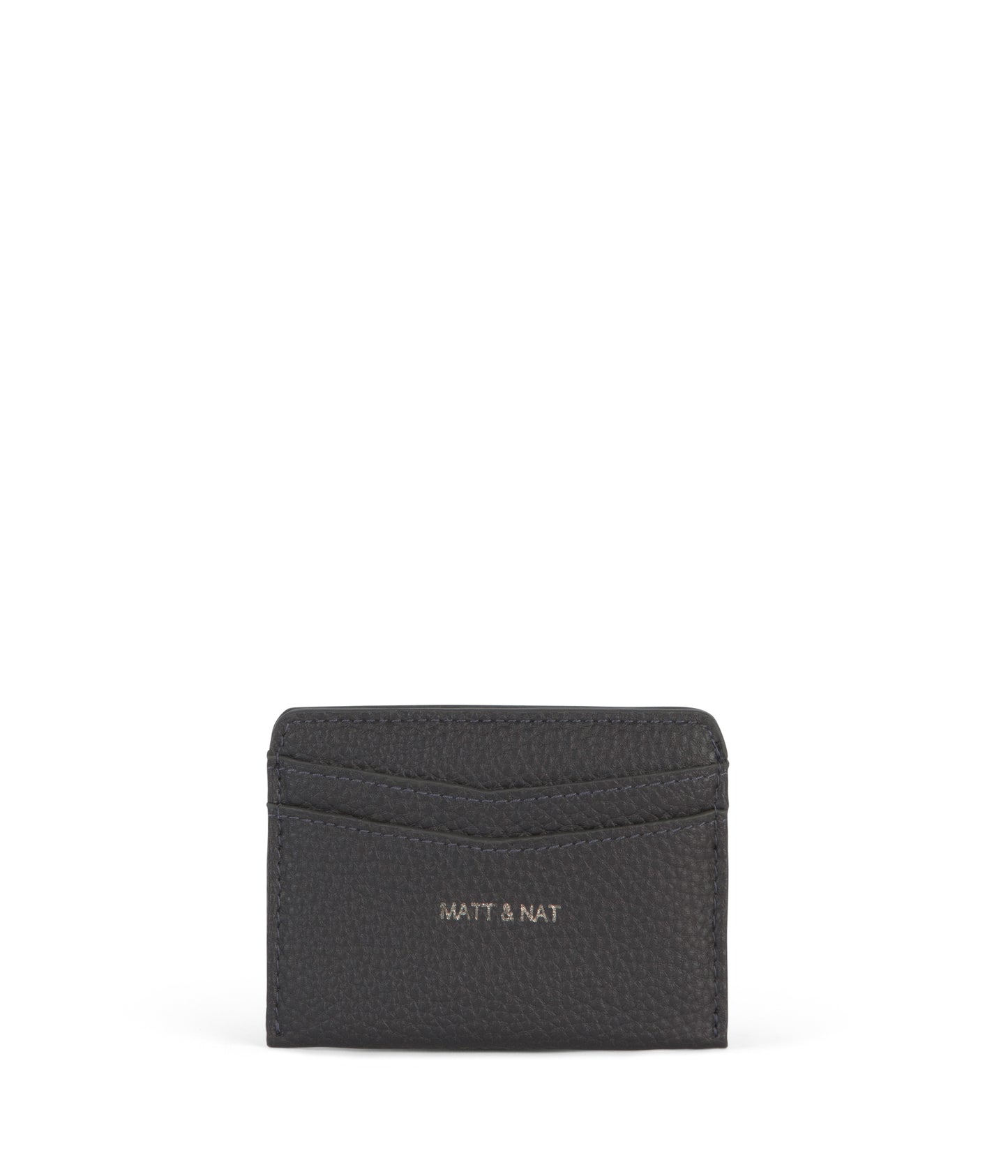 JUNYA Vegan Card Holder - Grain | Color: Coal - variant::coal