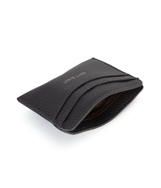 JUNYA Vegan Card Holder - Grain | Color: Coal - variant::coal