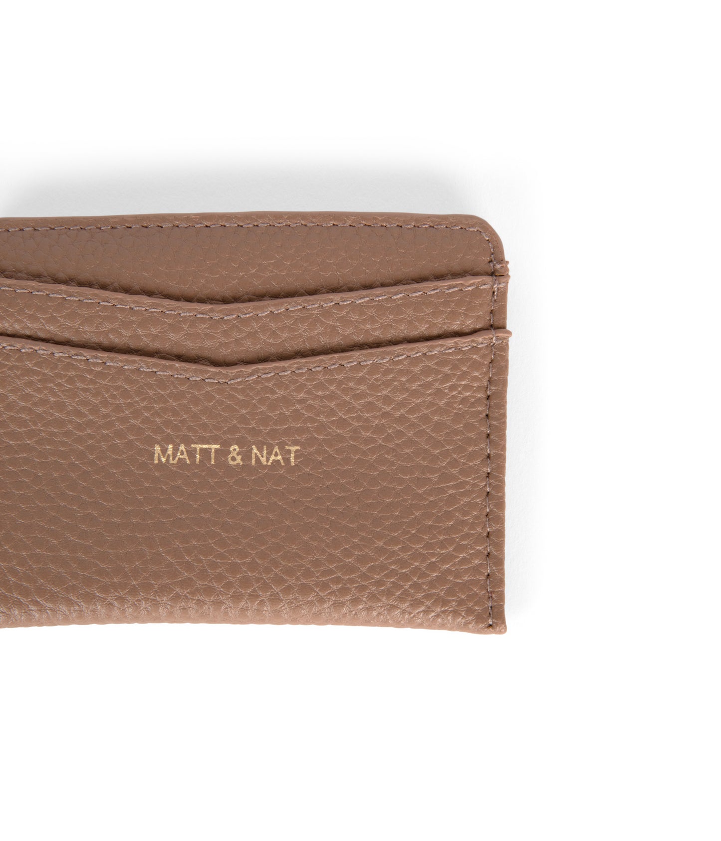 JUNYA Vegan Card Holder - Grain | Color: Toffee - variant::toffee