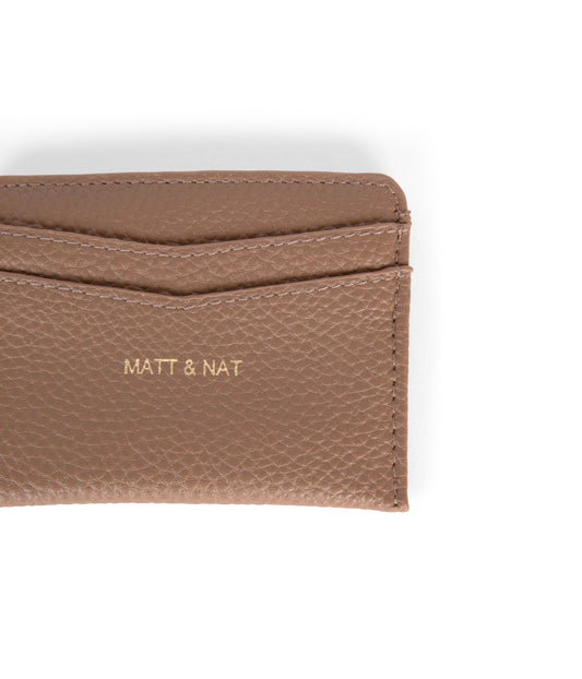 JUNYA Vegan Card Holder - Grain | Color: Toffee - variant::toffee
