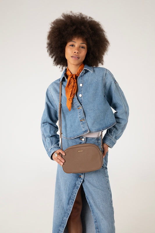 PAIR Vegan Crossbody Bag - Grain | Color: Avocado - variant::avocado