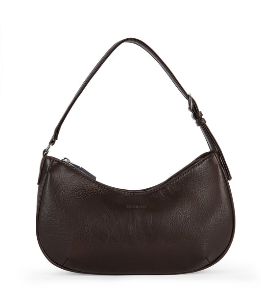 MALENE Vegan Shoulder Bag – Theme | Color: Coffee - variant::coffee