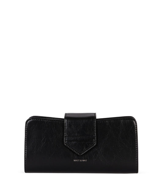 THEA Vegan Wallet – Theme | Color: Black - variant::black