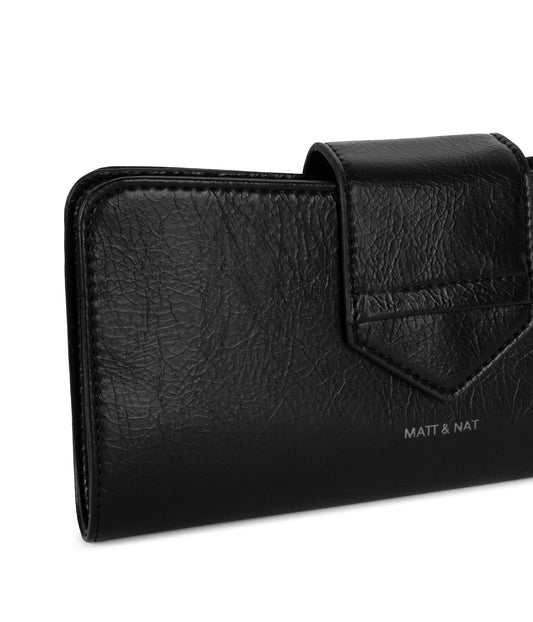 THEA Vegan Wallet – Theme | Color: Black - variant::black