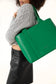 GARNI Vegan Tote Bag - Forum | Color: Dolphin - variant::dolphin