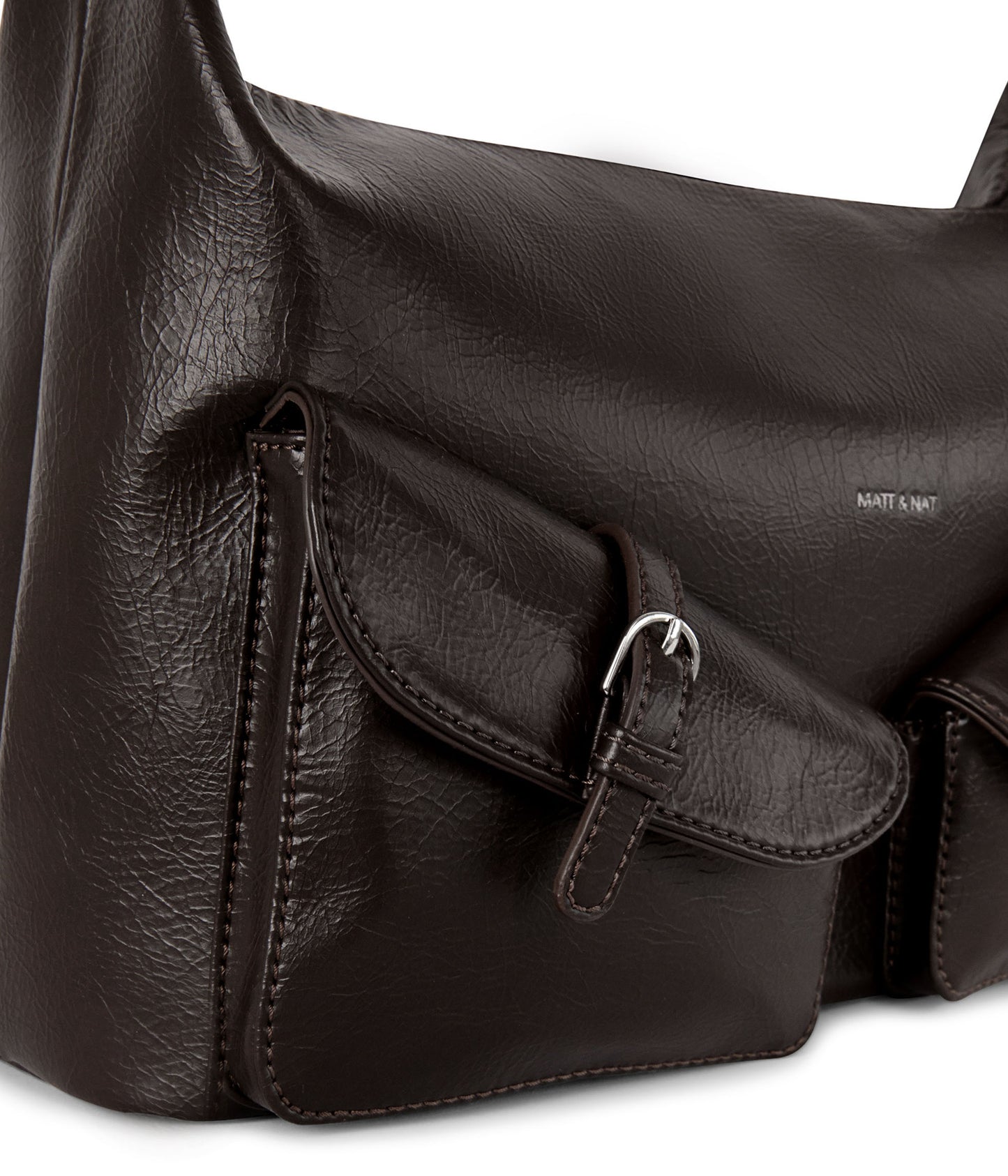 MALDA Vegan Shoulder Bag – Theme | Color: Coffee - variant::coffee
