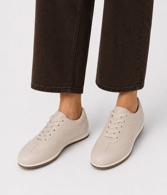 AZARA Women's Vegan Sneakers | Color: Brown - variant::brown