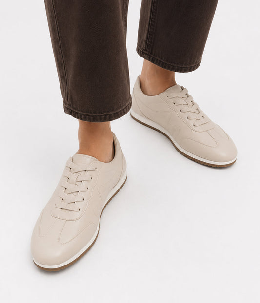 AZARA Women's Vegan Sneakers | Color: Off White - variant::offwhite