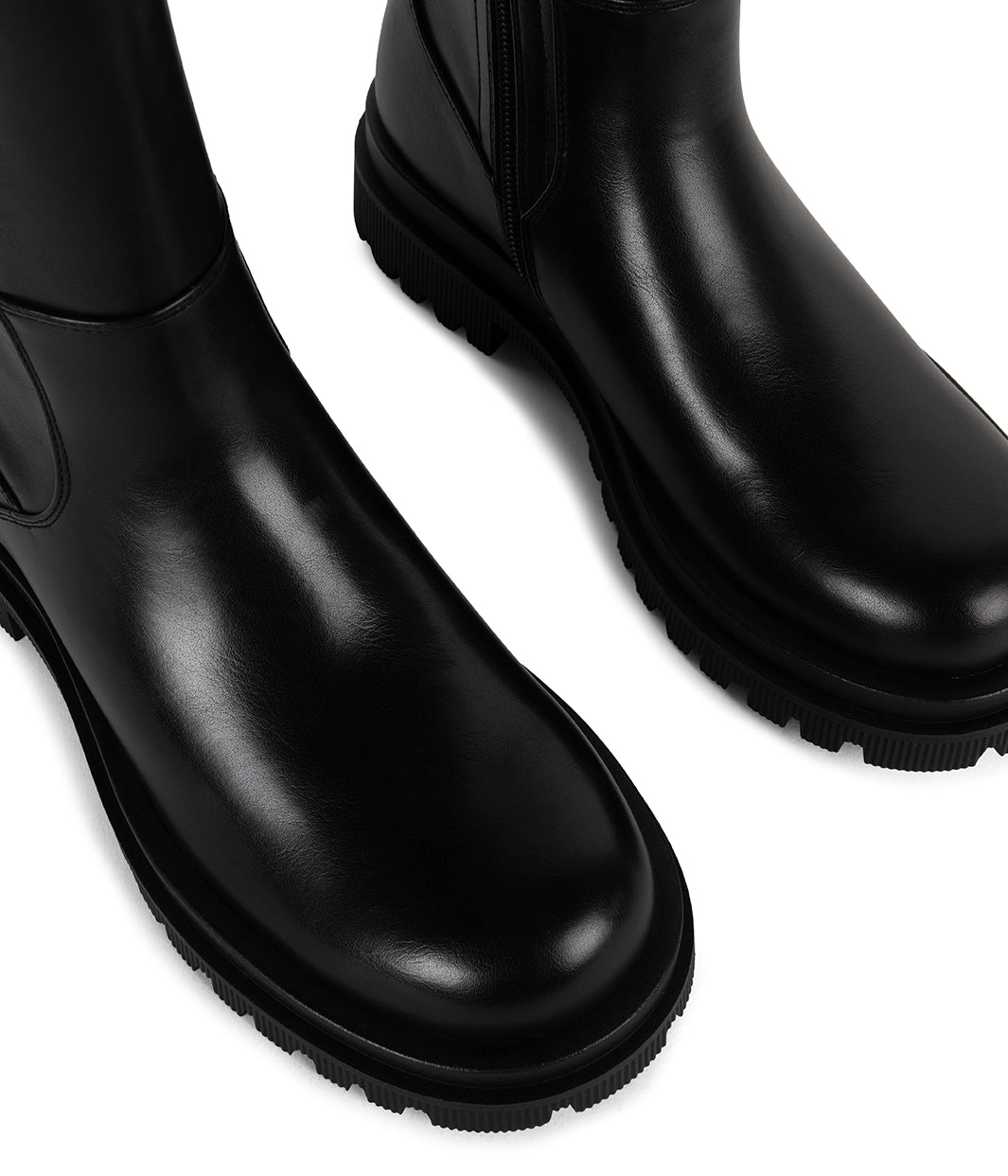 ENIYA Women's Vegan Mid-Calf Boot | Color: Black - variant::black
