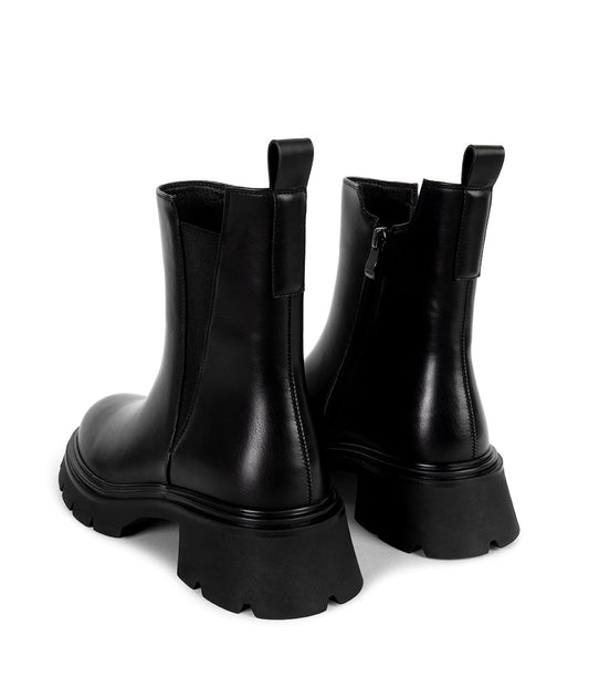 MAELLE Women's Vegan Chelsea Boots | Color: Black - variant::black