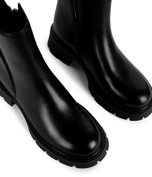 MAELLE Women's Vegan Chelsea Boots | Color: Black - variant::black