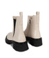 MAELLE Women's Vegan Chelsea Boots | Color: Off White - variant::offwhite