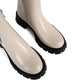 MAELLE Women's Vegan Chelsea Boots | Color: Off White - variant::offwhite
