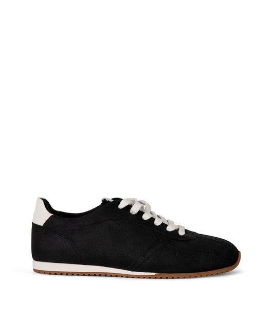 ZETTA Women's Vegan Sneakers | Color: Black - variant::black