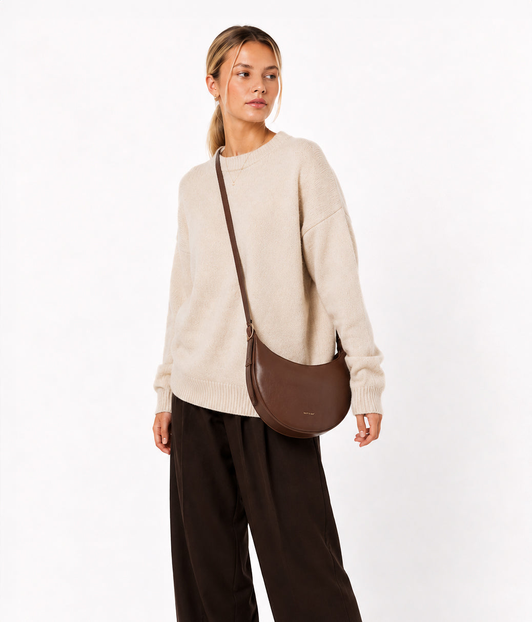 FATE Vegan Crossbody Bag - Forum | Color: Llama - variant::llama