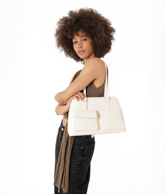 Imena Vegan Tote Bag - Forum | Color: Cocoa - variant::cocoa