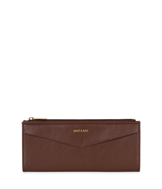ROME Vegan Bifold Wallet - Forum | Color: Cocoa - variant::cocoa