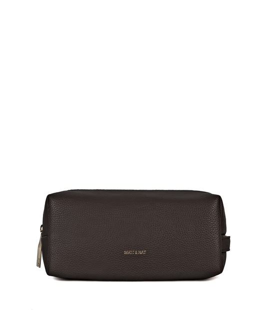 BLAIR Vegan Toiletry Case - Grain | Color: Fudge - variant::fudge