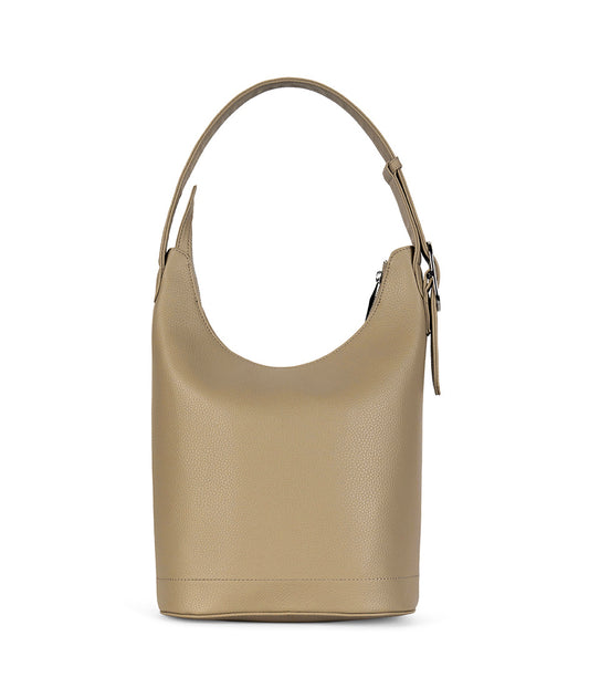 JESA Vegan Hobo Bag - Grain | Color: Almond - variant::almond
